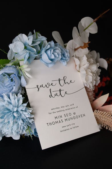 Min Seo & Thomas · Save the date · 2018